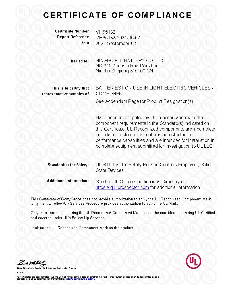 Company Certification